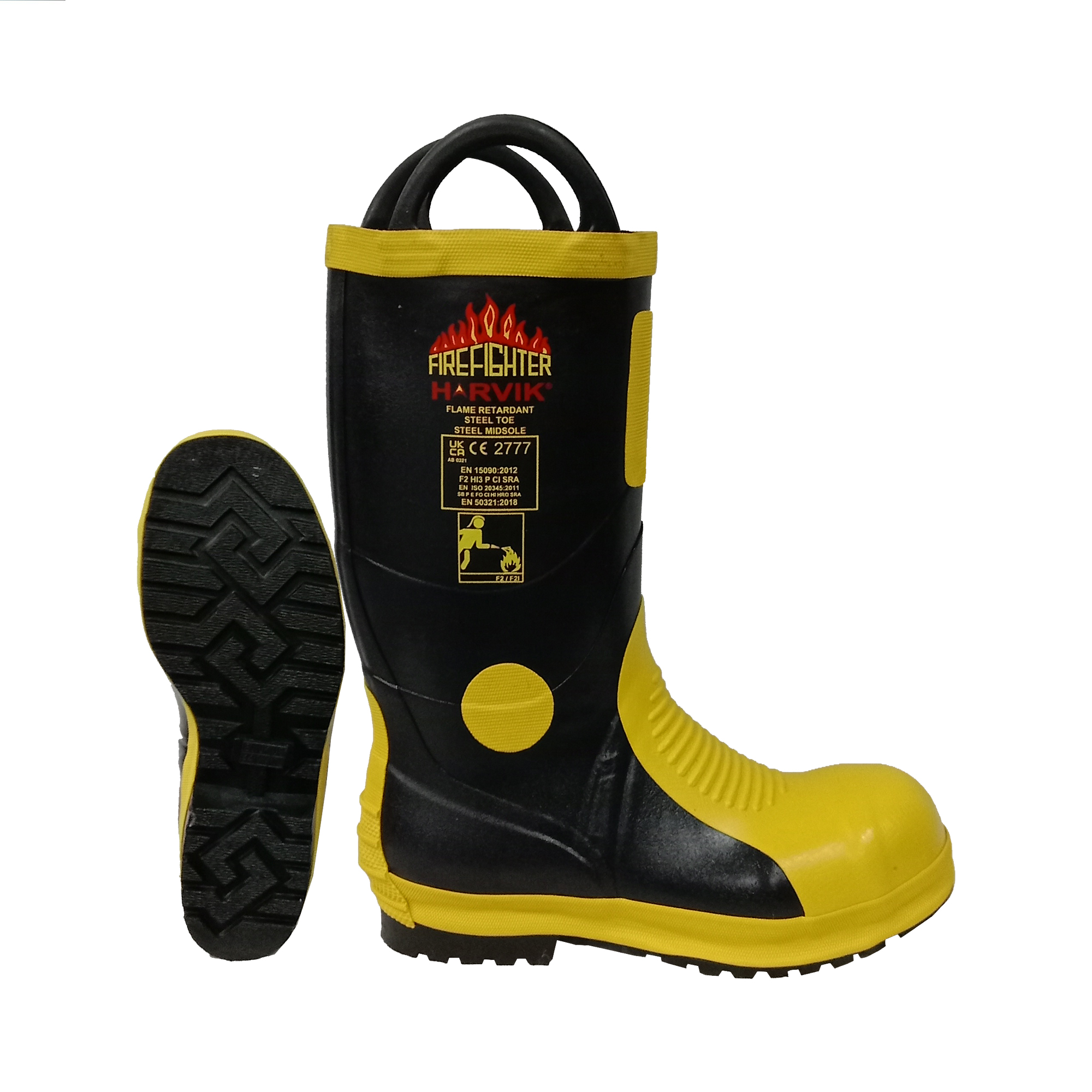 Harvik Electrical Insulating Fireman Boot ART. 9687L - Product Image