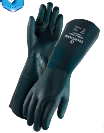 TECHTION Shield Max Chempro - PVC double dipped gloves - Product Image