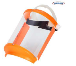 WINDSOR A Type face shield with ratchet (9 x 12) - Product Image
