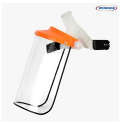 WINDSOR B Type Face Shield with Ratchet (9 x 12) - Product Image