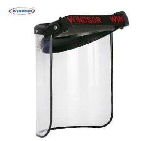 WINDSOR B Type Face shield With Elastic (9 x12) - Product Image