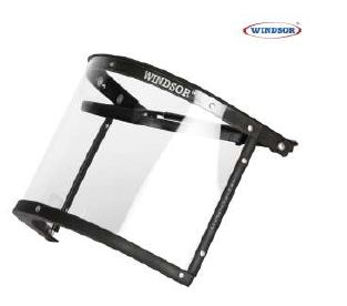 WINDSOR spring Loaded Face Shield (8x16) PC-N Double Frame - Product Image