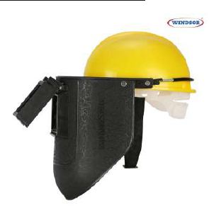 WINDSOR Spring Loaded Welding Shield With Safety Helmet(Nape) - Product Image