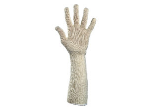 ATLAS Cotton seamless knitted glove-and-sleeve - Rose - GDA - Code: GAF-002-U-W - Product Image