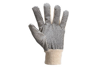 Previous Next ATLAS Cotton seamless knitted Gloves - Nile PD - GEC - Code: GEC-004-L-R - Product Image