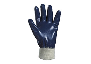 ATLAS Interlock-knitted cotton gloves - Maple - GKA - Code: GKA-002-L-N - Product Image