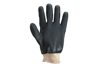ATLAS Interlock-knitted cotton gloves - Pine - GLA - Code: GLA-001-L-B - Product Image