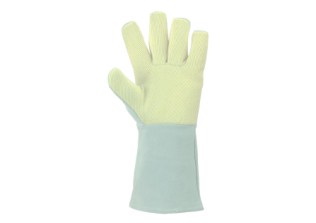 ATLAS leather gloves with aramid palm - Ranier Plus - Code: KLB-005-U-Y-U - Product Image