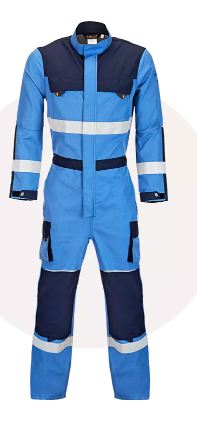 TARAPRO, Konfor FR Coverall FR KONFOR FR Viscose, Aramid, Antistatic, 190gsm, Twill -Special design features for all day comfort-Stay protected from arc flash hazards in style - Product Image
