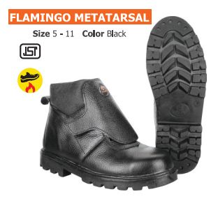FULE,Heat-Resistant Series Flamingo  Safety s Metatarsal Shoes - Product Image