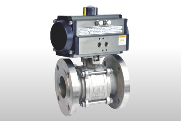 Accurate Pneumatic Control Valve - 3 Piece Design Ball Valve - Product Image