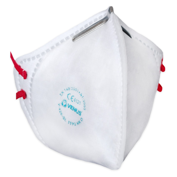VENUS V-430 SL "Fold Flat" Style - Large Filter Nose Mask - Product Image