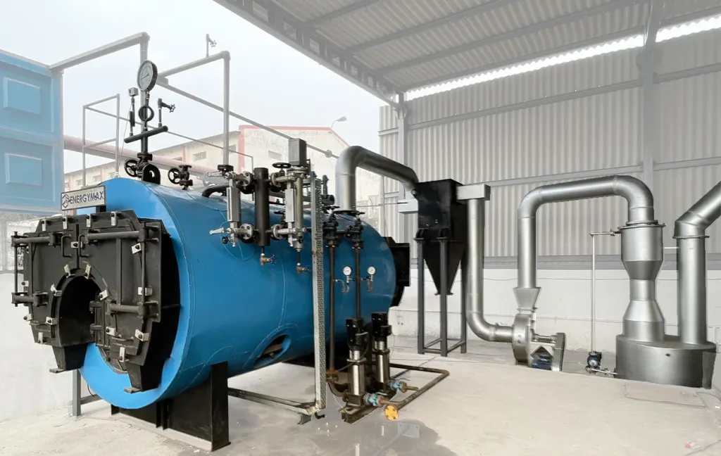 Turbomax Solid Fuel Fired Package Steam Boiler Product Image