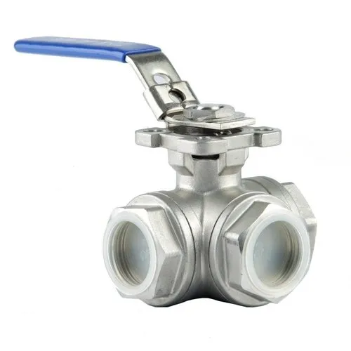 Rudra Ball Valve - Three Way - Product Image