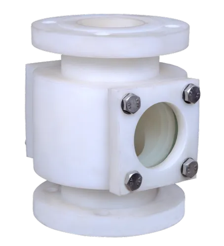 Poly Propylene Double Window Sight Flow Indicators - PP - Product Image