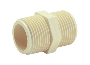 Polypropylene Hex Nipple - PP - Product Image
