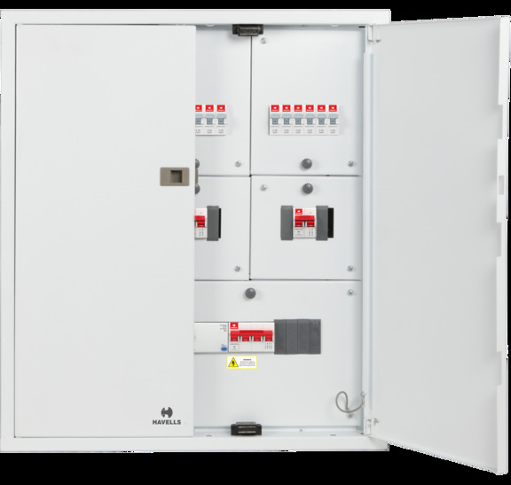Havells 7 Segment Distribution Board - 6 Way - Industrial Application - Product Image