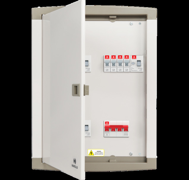 Havells Per Phase Isolation Horizontal Distribution Box - 2+8 Way - Product Image
