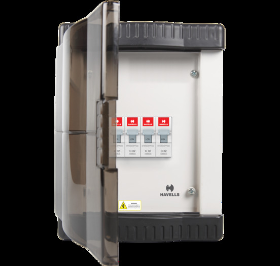 Havells Translusent Designer Distribution Board - 8 Way - Product Image