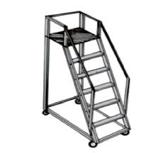 Yukon Trolley Step Ladder - Product Image