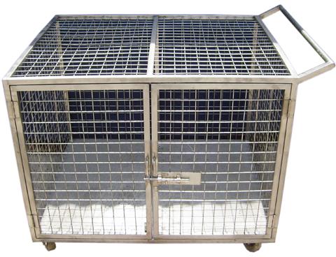 Robins Intech Stainless Steel Cage Trolley Product Image