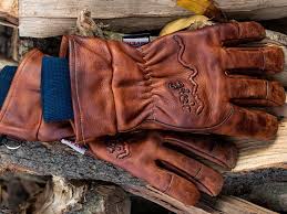 Winter Leather Gloves - Industrial Application - Product Image