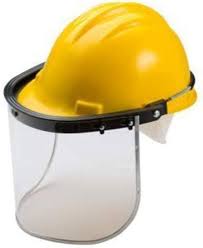 Helmet With Face Shield - Industrial Application - Product Image