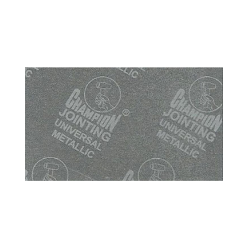Champion Compressed Asbestos Free Fibre Jointing Sheets & Gasket - Universal Metallic - Graphited Black - Product Image