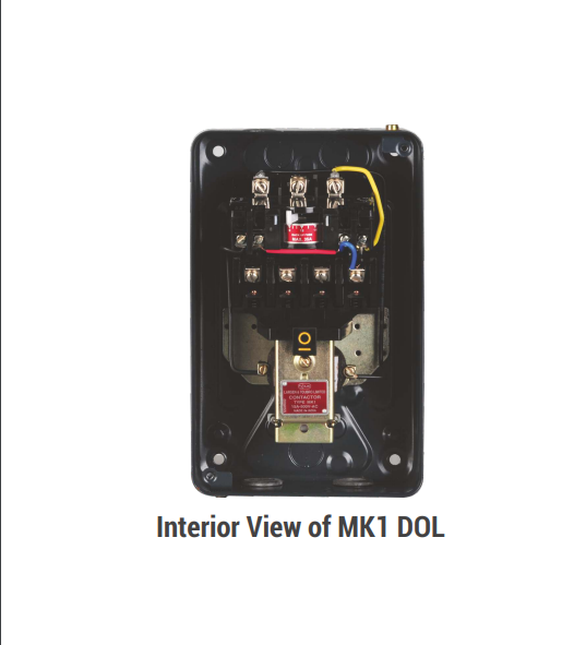 LT MK1 DOL Three Phase Starter - Product Image