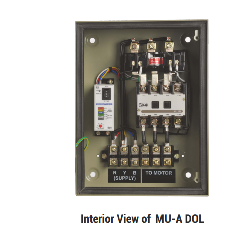 LT MU-1A Automatic DOL Starter - 7.5 HP to 10 HP - with Sz5 SPPR - Product Image