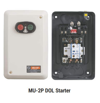 LT MU-2P DOL Single Phase Starter - 0.125HP to 3HP - Product Image