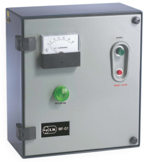 LT MF-G1 Single Phase Submersible Pump Controller - with Ammeter and Voltmeter - 0.5HP - Product Image