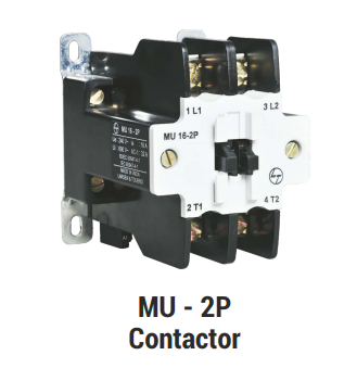 LT MU-2P Type Contactor - Submersible Pump Controller - Product Image