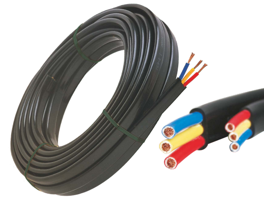 LT Submersible Cables (Flat Cables) as per IS694 - Extra Thick Insulation - Product Image