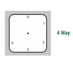 LT Multi Step Switches with OFF - 4 Way - Product Image