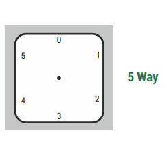 LT Multi Step Switches with OFF - 5 Way - Product Image