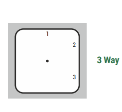 LT Multi Step Switches without OFF - 3 Way - 1, 2, 3 and 4 Poles - Product Image
