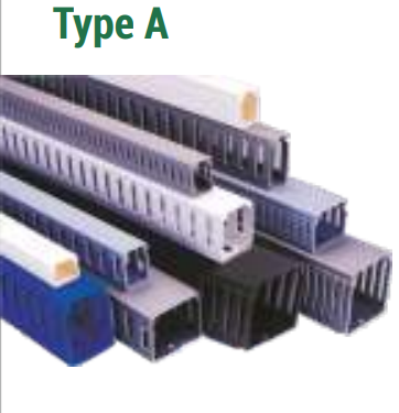 LT PVC Cable Ducts - A Type - Fast and Efficient Locking - Product Image