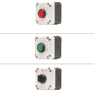 LT Universal Push Button Stations -  ABS Engineering Plastic Body - Modular Remote Control Units - Multiple Head Options - Product Image