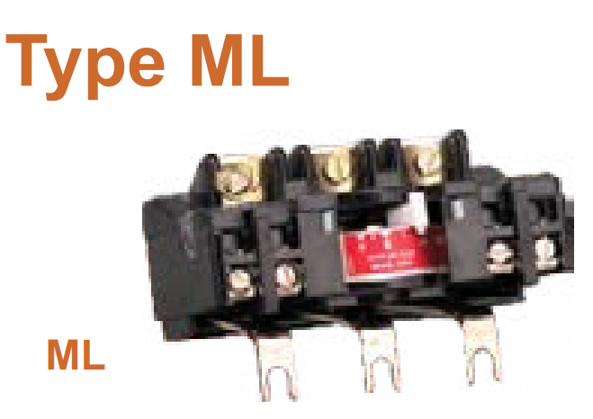 LT Thermal Overload Relays Type ML - Suitable for Direct Operated ML 1.5 / 2 / 3 Contactor - Product Image