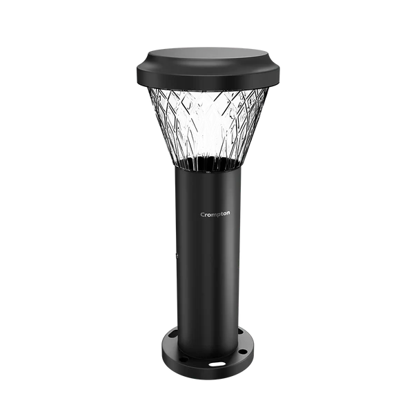 Crompton Solarion Lunar Bollard Garden Lamp (Metal With B22 Holder) - Product Image