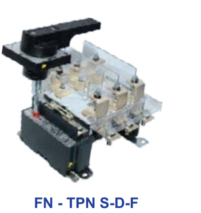 LT Fuse Units Type FN S-D-F - Range 32A to 630A - Suitable for Bolted fuse-link (TPN) in open execution - Product Image