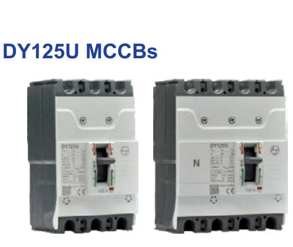 LT DY125U MCCB - Range 16A to 125A - 2P/3P/4P - Product Image