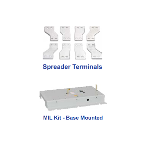 LT d sine MCCBs Accessories - External Neutral CT - Adaptor Kit for External Neutral CT - Stored Energy Electrical Operating Mechanism - Spreader Terminals - Mechanical Interlock - Product Image
