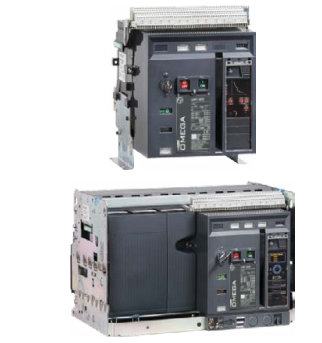 LT Omega Air Circuit Breaker - Current Rating 400A to 6300A - 3Pole & 4Pole - Product Image