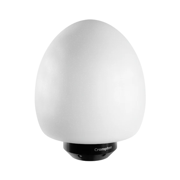 Crompton Solarion Eclipse Oval Gate Lamp (Plastic With B22 Holder) - Product Image