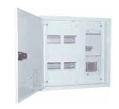 Previous Next LT EXORA distribution board Suitable for Aluminum Shuttering Construction provision for TV /Telephone splitters - Product Image