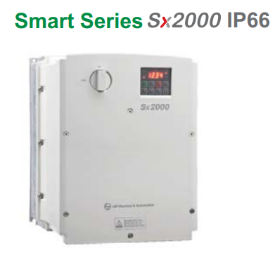LT AC Drive Smart Series Sx2000 IP66 - Range 0.4 kW to 22 kW - Three Phase 415VAC - Product Image