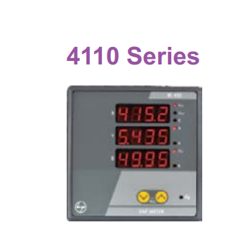 LT Smartcomm EMS VAF PF Meters - 4110 Series - Voltage Range 50 to 520VAC - Energy Management - Product Image