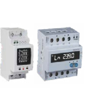 LT Smartcomm EMS DIN Basic Multifunction Meters - 4010 Series - Voltage Range upto 80A - Energy Management - Product Image